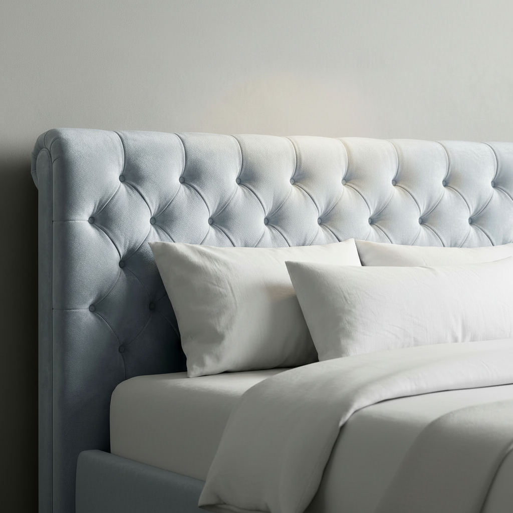 The Ascot Sleigh Bed – Beds by Essex Luxe
