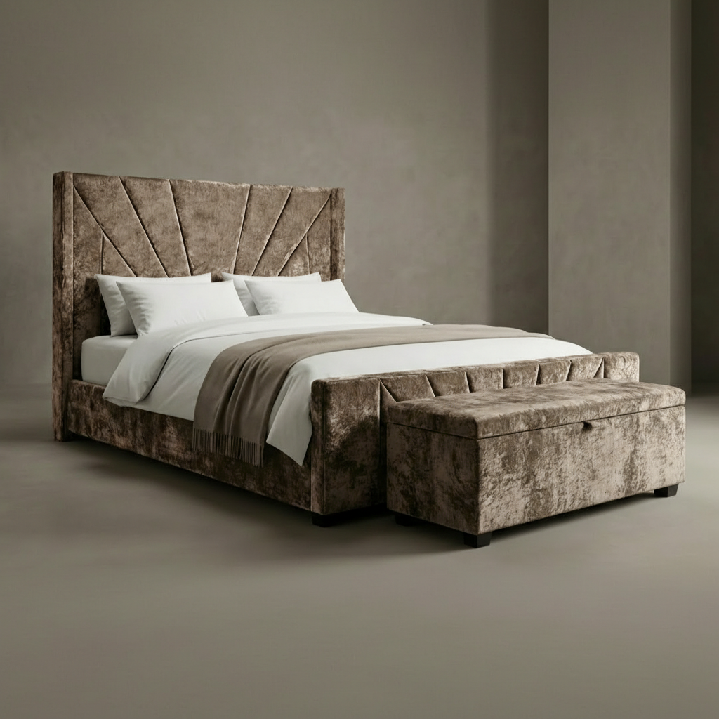 Ascot Wing Bed – Beds by Essex Luxe
