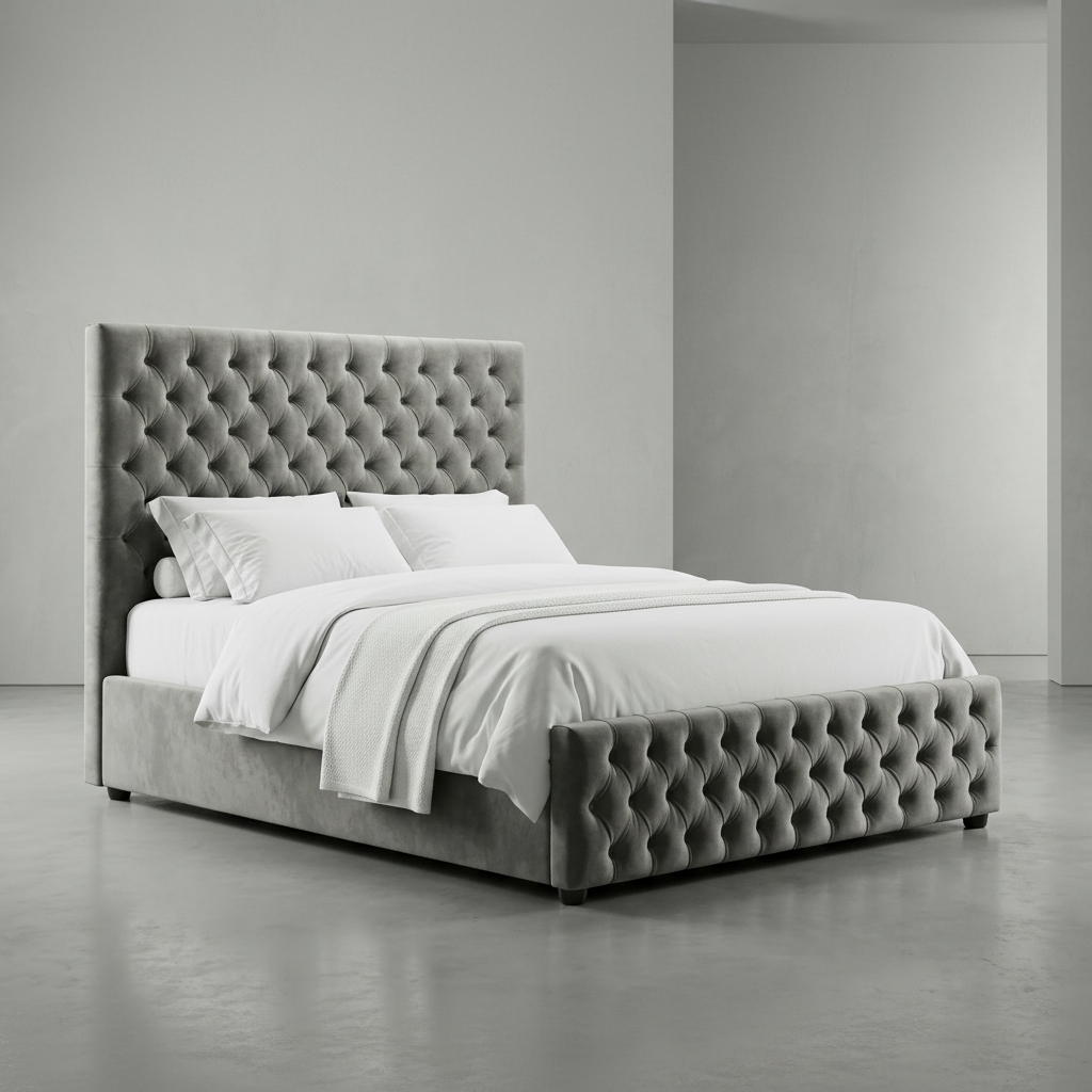 Belgravia Chesterfield Bed – Beds by Essex Luxe