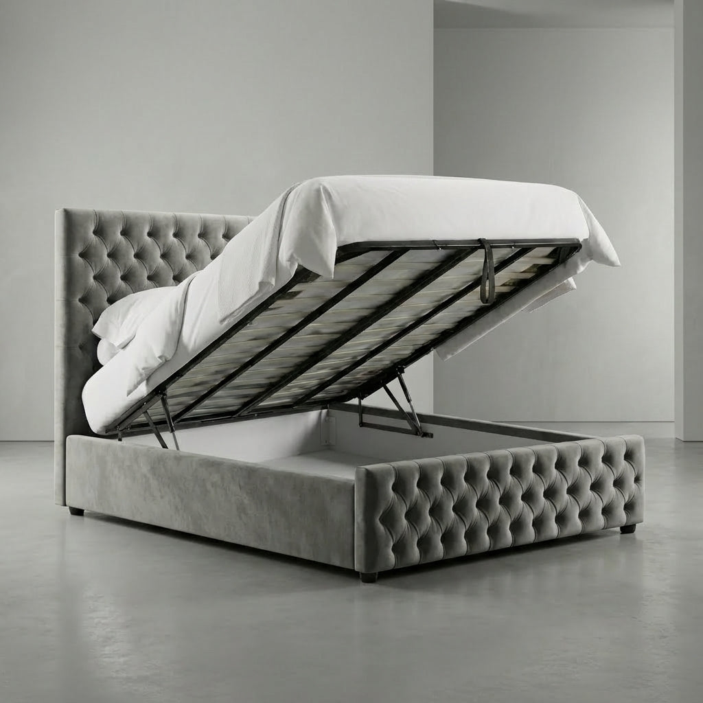 Belgravia Chesterfield Bed – Beds by Essex Luxe