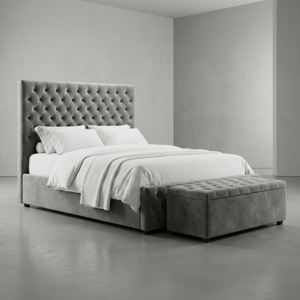 Belgravia Chesterfield Bed – Beds by Essex Luxe