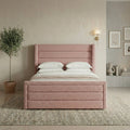 Blush Wing Bed – Beds by Essex Luxe