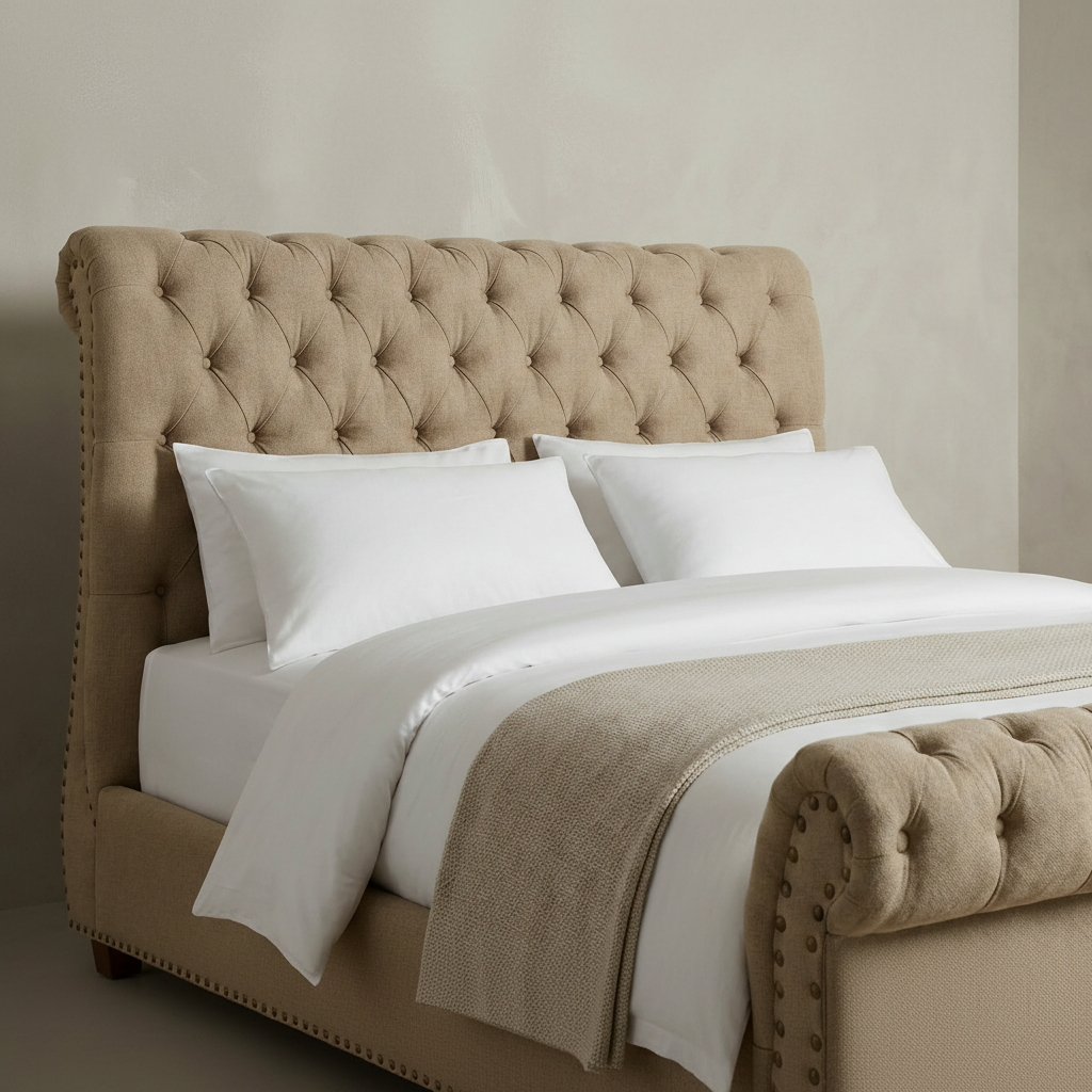 Cavendish Curve Bed – Beds by Essex Luxe