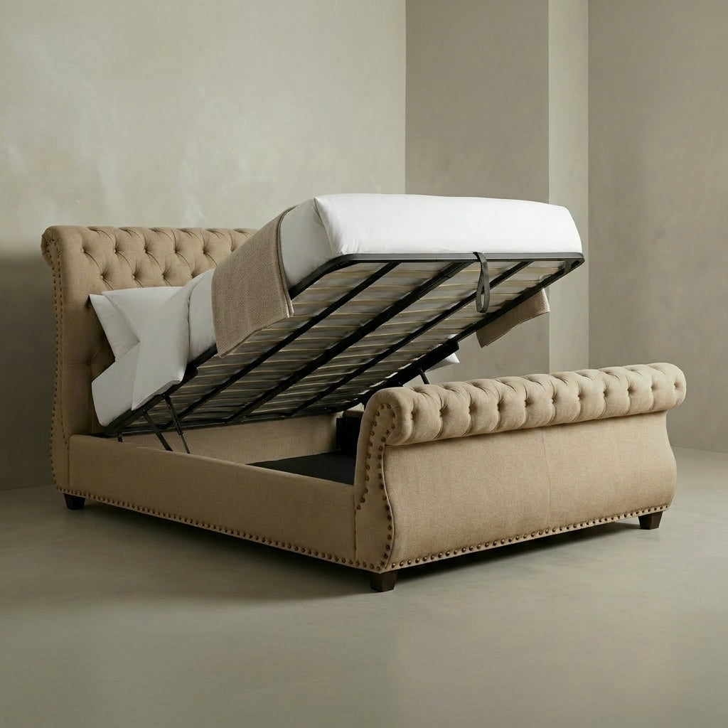 Cavendish Curve Bed – Beds by Essex Luxe