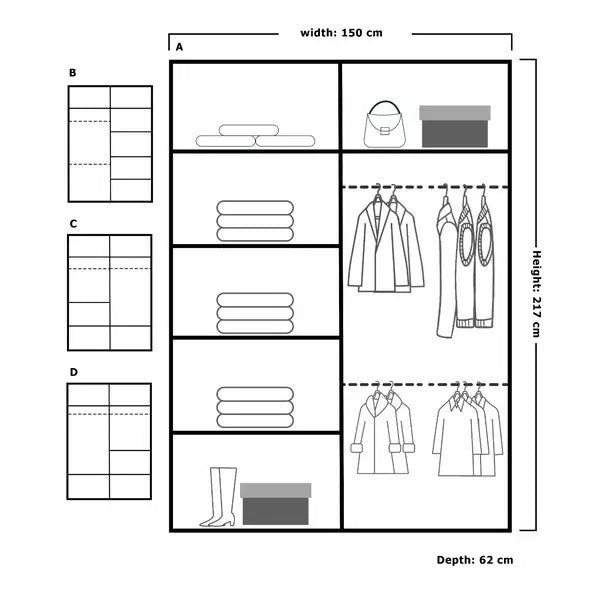 Chicago Sliding Wardrobe – Wardrobes by Essex Luxe