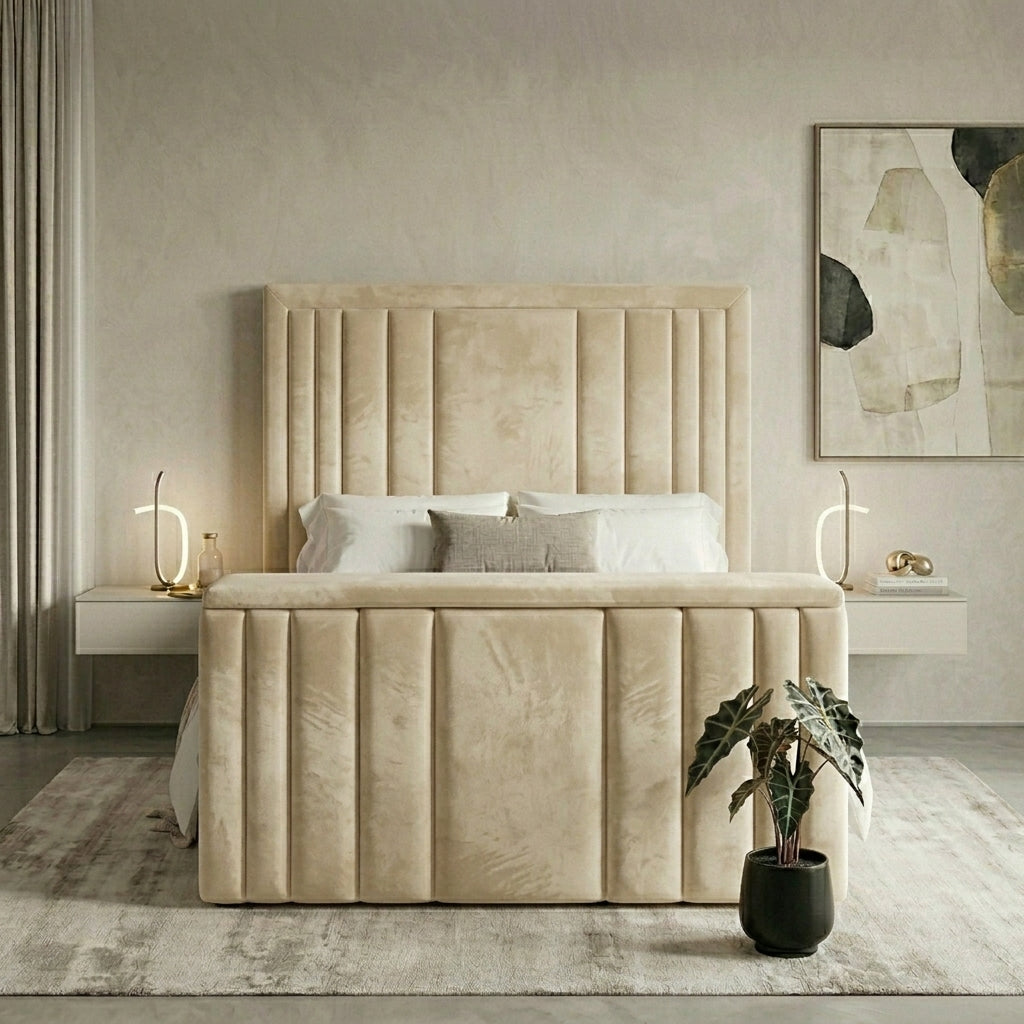 The Grand Panel TV Bed – Beds by Essex Luxe
