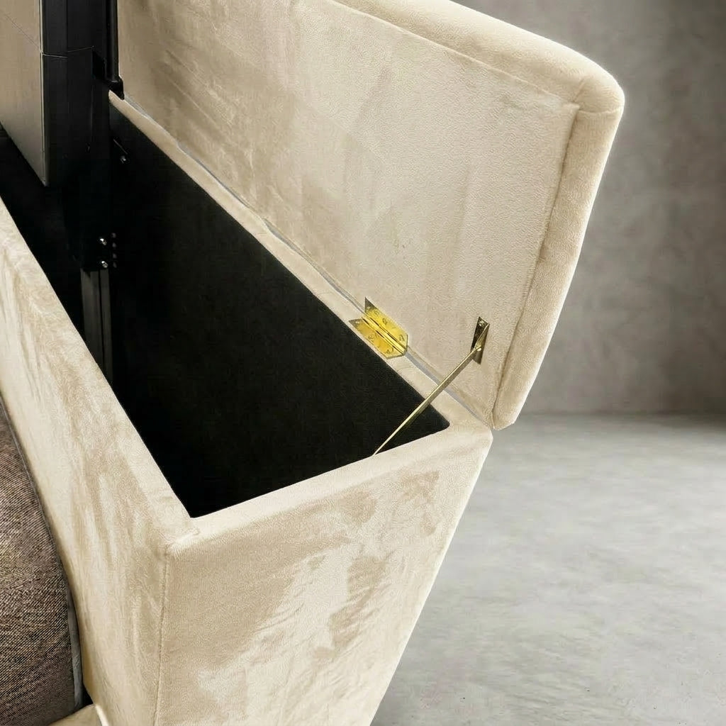 The Grand Panel TV Bed – Beds by Essex Luxe