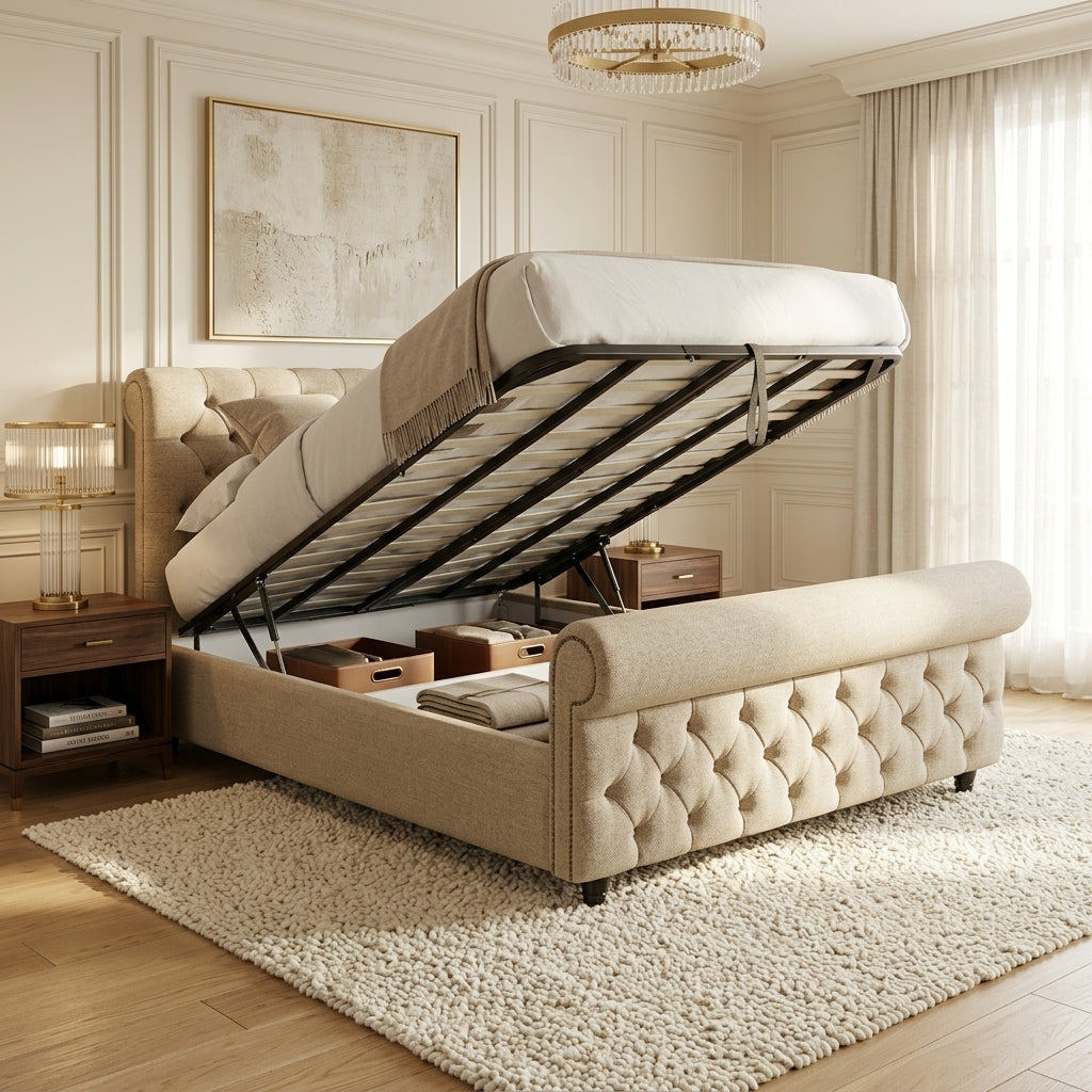 The Imperial Sleigh Bed – Beds by Essex Luxe