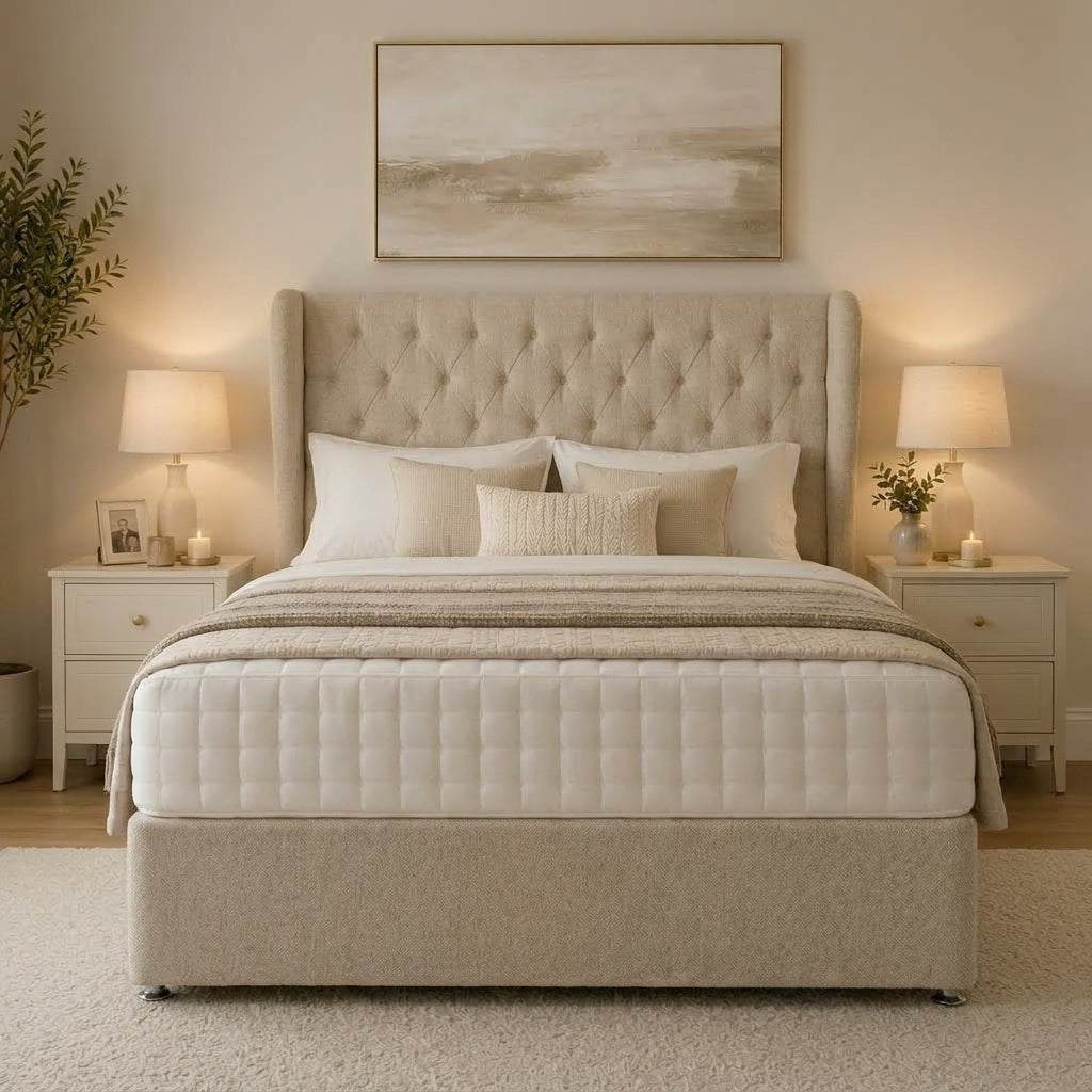 Jasmine Winged Drawer Bed – Beds by Essex Luxe