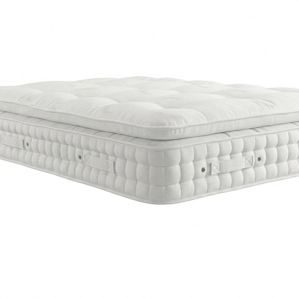 Luxe Cloud 6000 Hand Stitched Natural Filling With Pillow Top Mattress – Mattresses by Essex Luxe