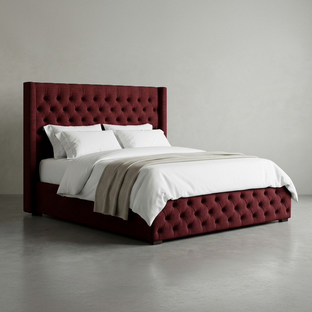 Marlborough Deep Button Bed – Beds by Essex Luxe