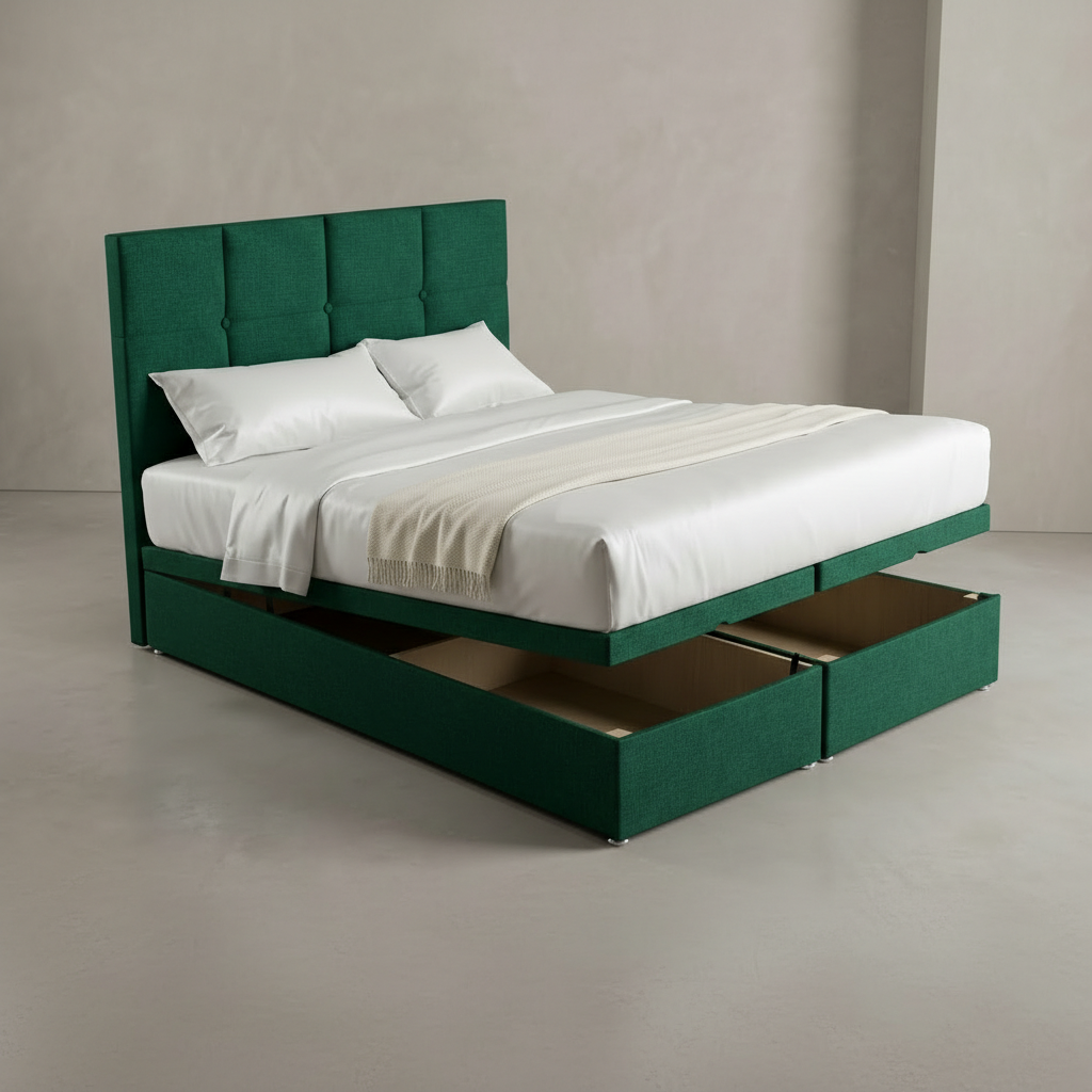Milan Divan Ottoman Bed – Beds by Essex Luxe