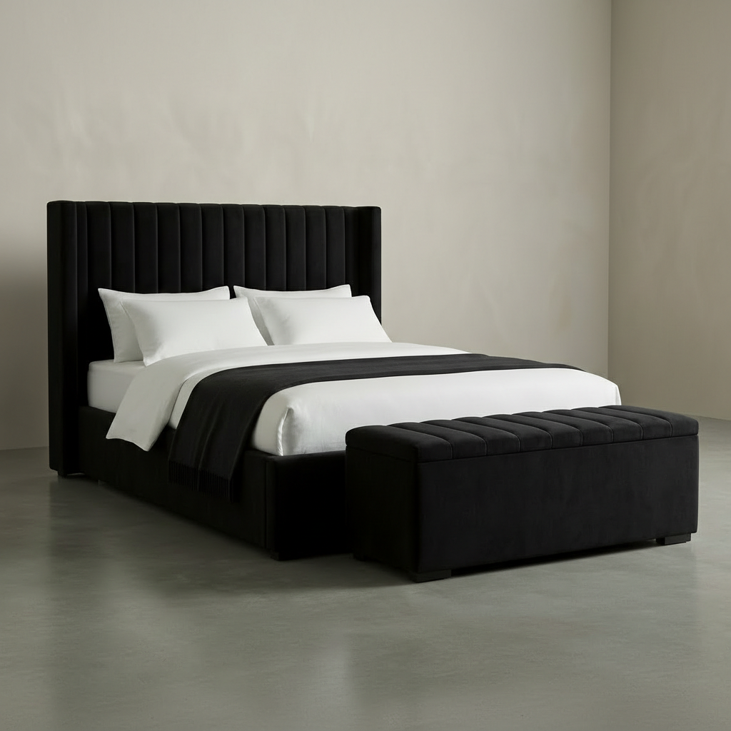 Milton Wing Bed – Beds by Essex Luxe