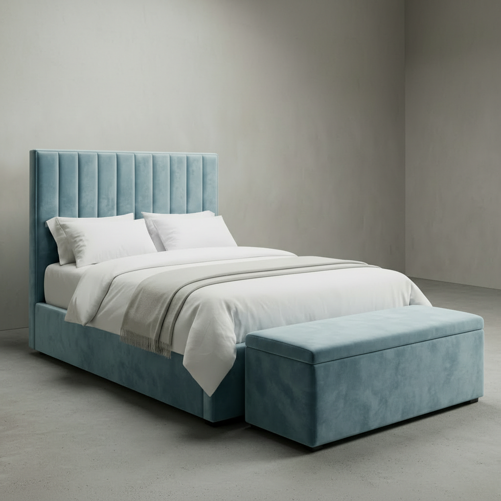 The Notting Hill Ottoman Bed – Beds by Essex Luxe
