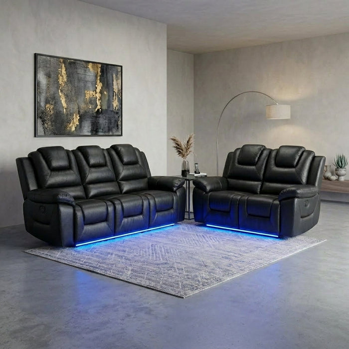 Oxford Leather Suite – Sofas by Essex Luxe