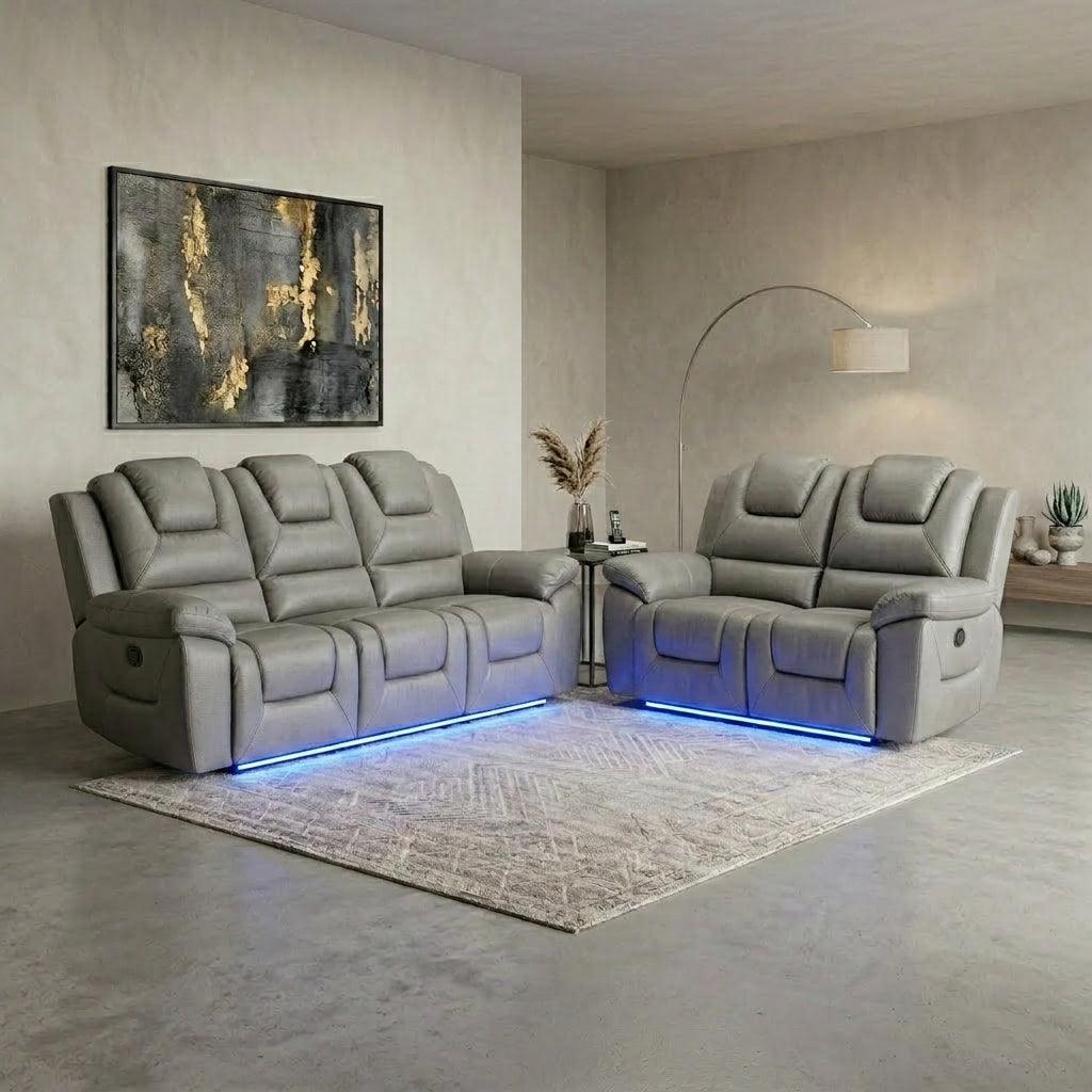 Oxford Leather Suite – Sofas by Essex Luxe