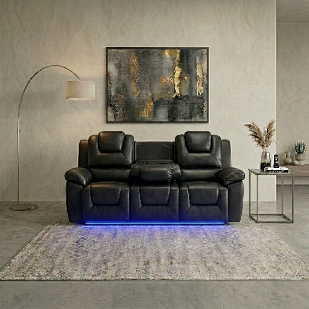 Oxford Leather Suite – Sofas by Essex Luxe