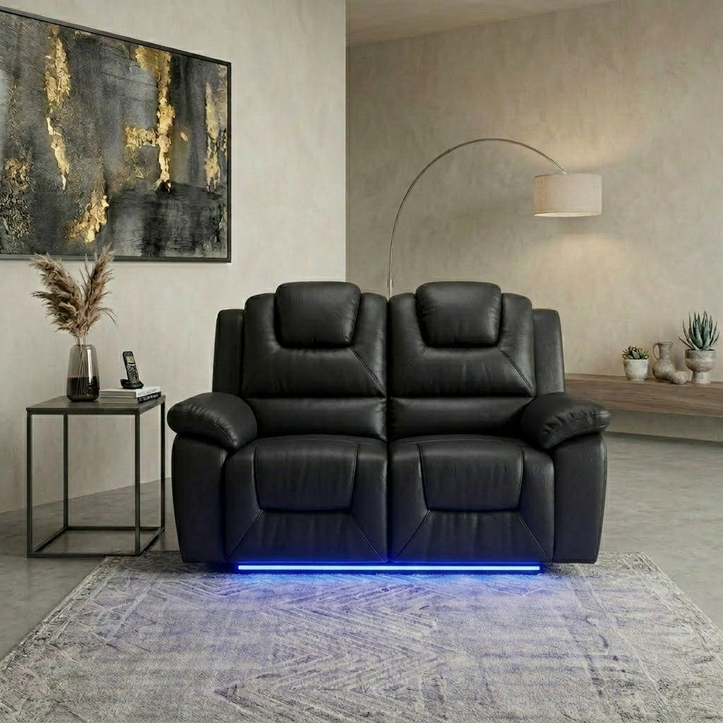 Oxford Leather Suite – Sofas by Essex Luxe