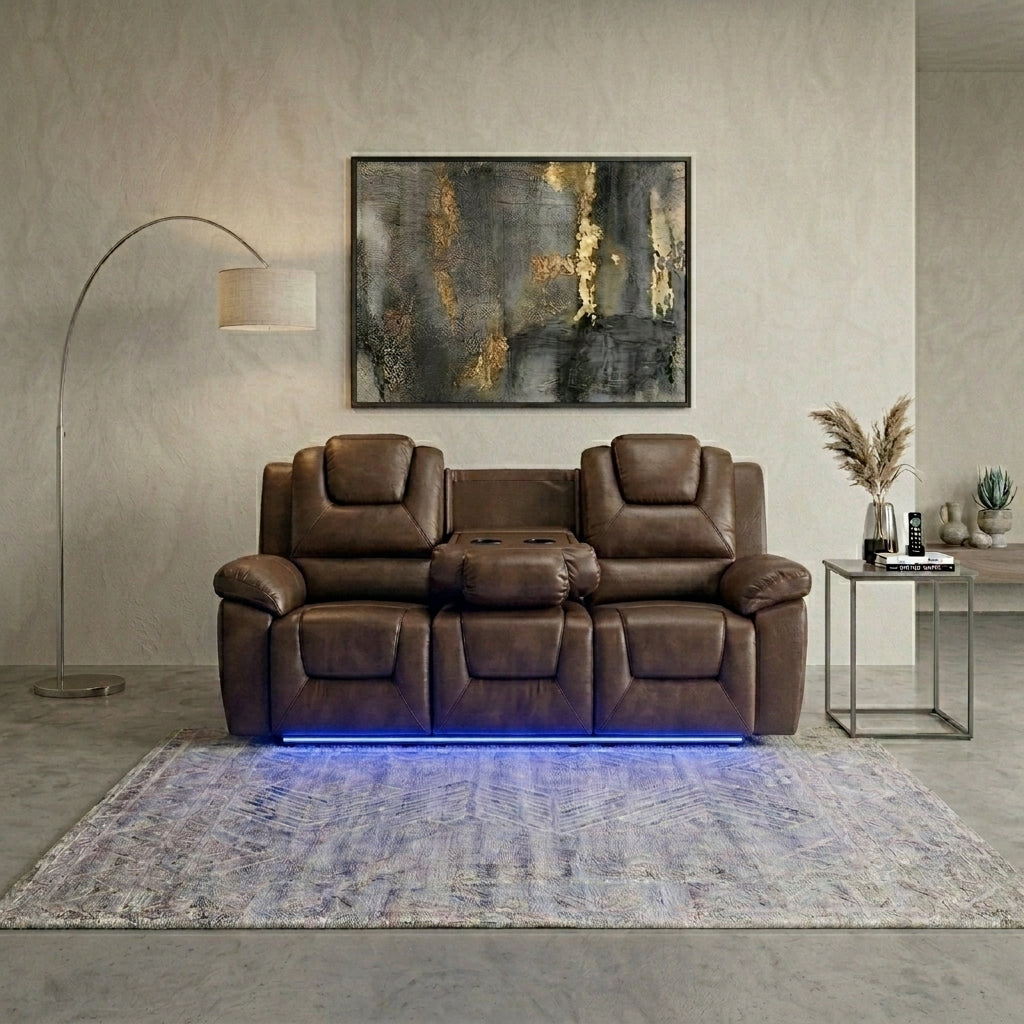 Oxford Leather Suite – Sofas by Essex Luxe