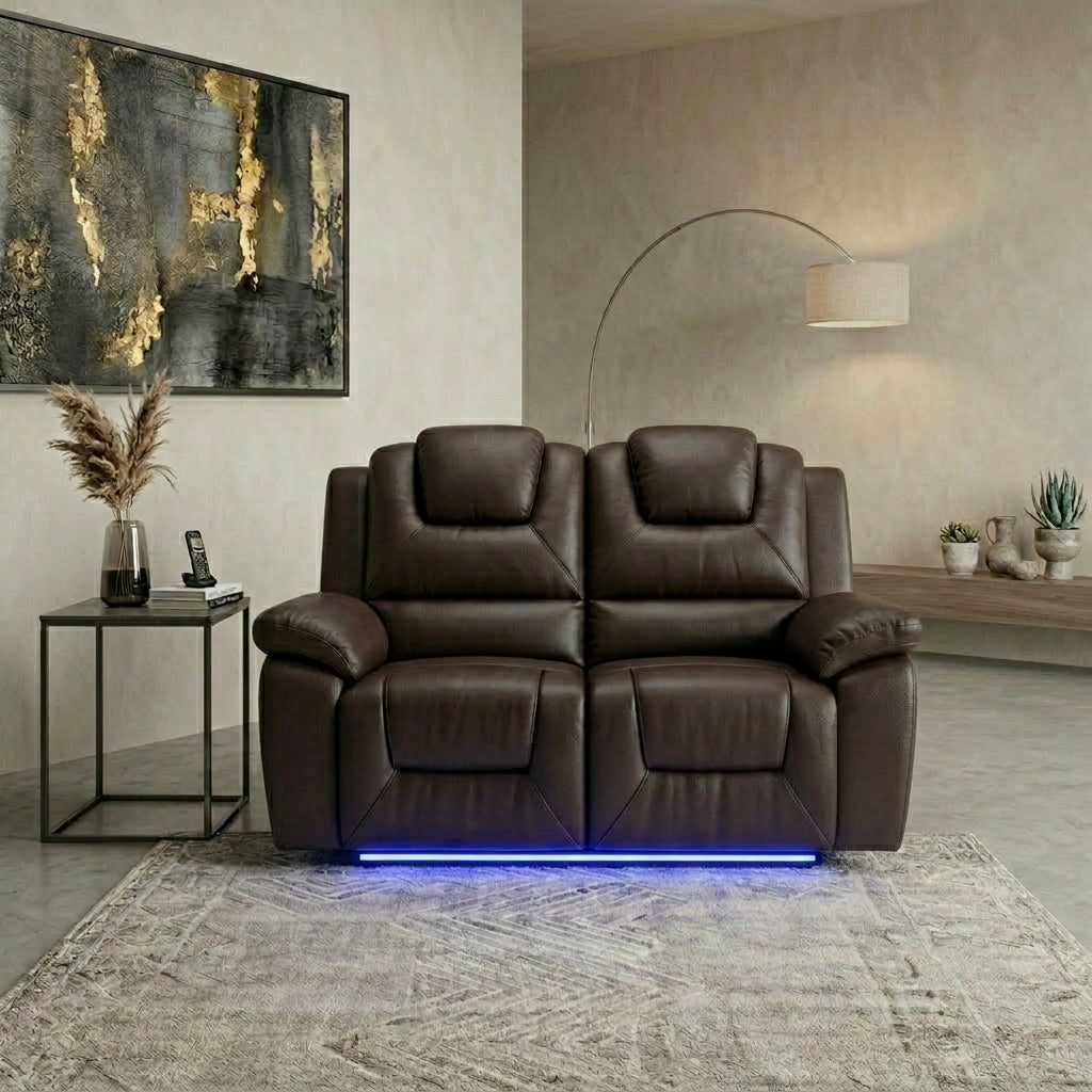Oxford Leather Suite – Sofas by Essex Luxe