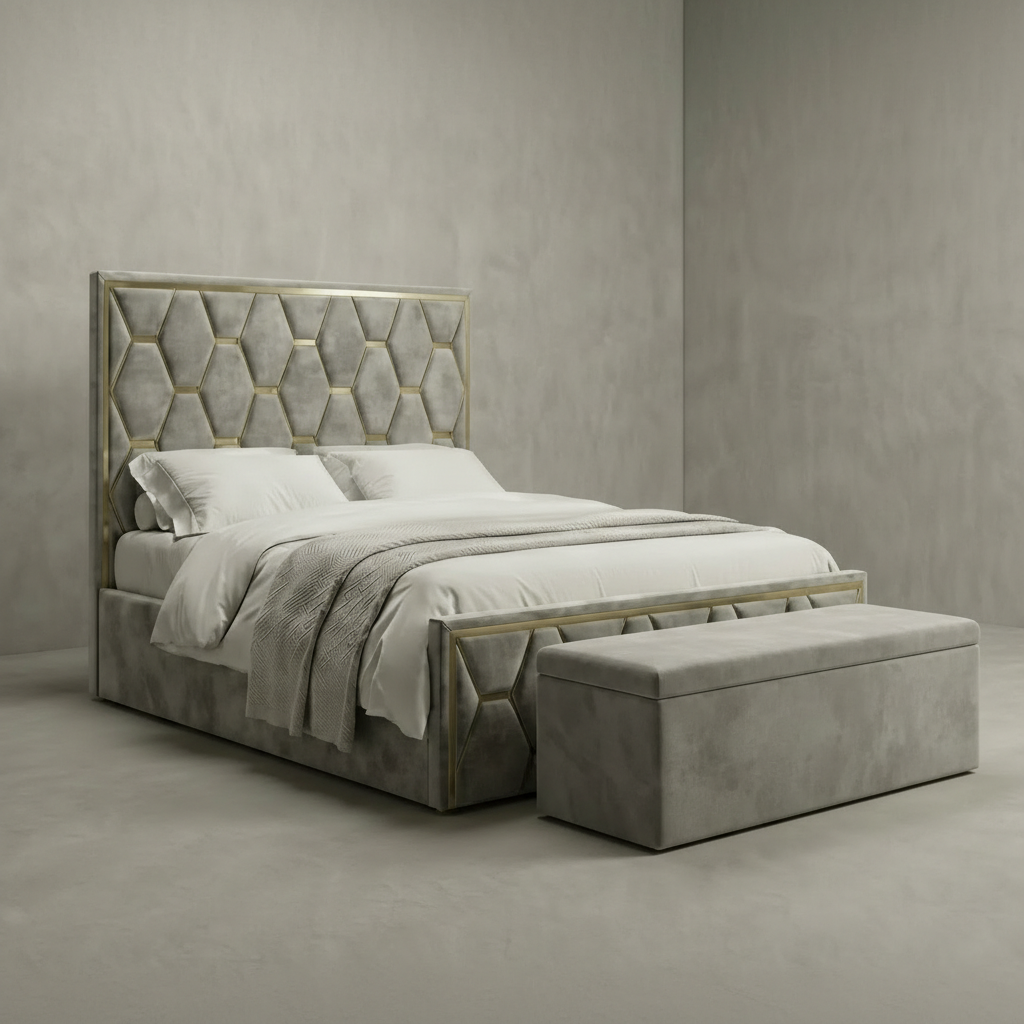 Preston Hexa Bed – Beds by Essex Luxe