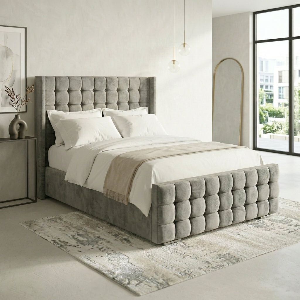 Windsor Cubed Bed – Beds by Essex Luxe