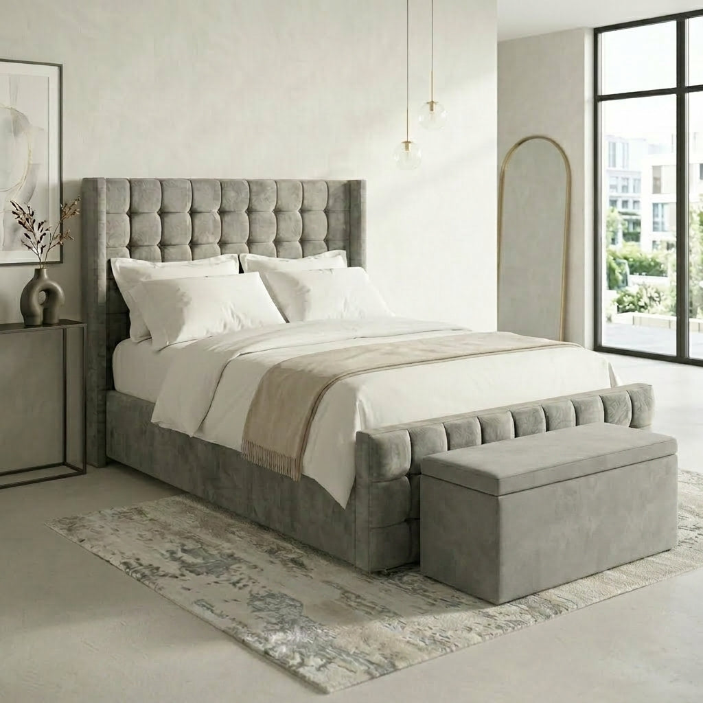 Windsor Cubed Bed – Beds by Essex Luxe