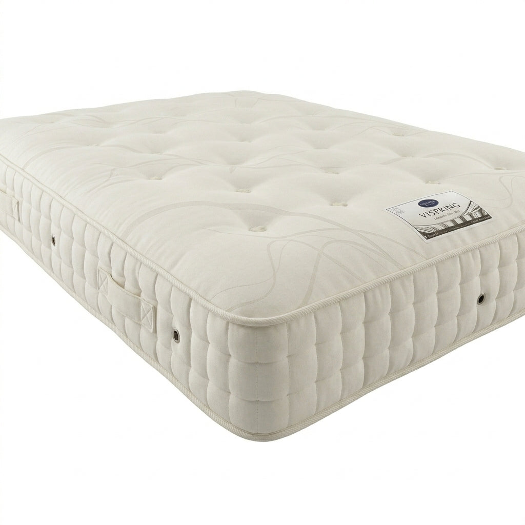 2000 Cotton & Wool Pocket Sprung Mattress — Medium Firm 🇬🇧