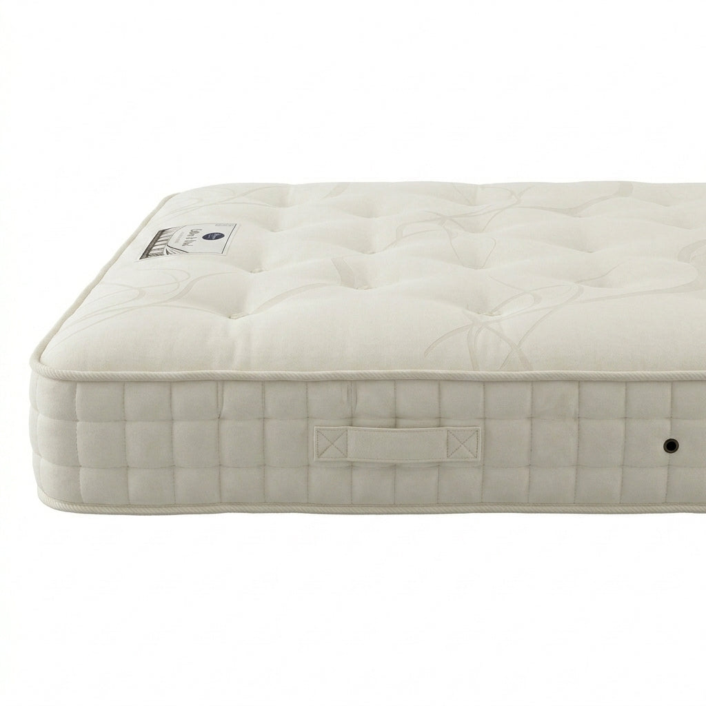 2000 Cotton & Wool Pocket Sprung Mattress — Medium Firm 🇬🇧